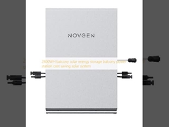 2400WH Balkon Solar Energy Storage Balkon Power Station Menghemat Biaya Sistem Surya