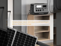 Stasiun listrik portabel dengan Smart On/Off Grid Plug-In Balkon Power Plant Storage