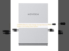 2400WH Balkon Solar Energy Storage Balkon Power Station Menghemat Biaya Sistem Surya