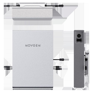 NOVB-2400 Balkon Solar Energy Storage 1000W 25A 400x587x102mm Dimensi