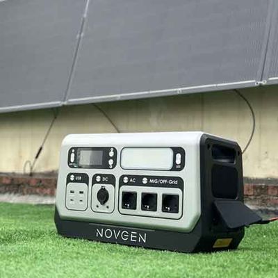 2048WH 2200W Portable Solar Energy Storage Power Station Untuk Balkon